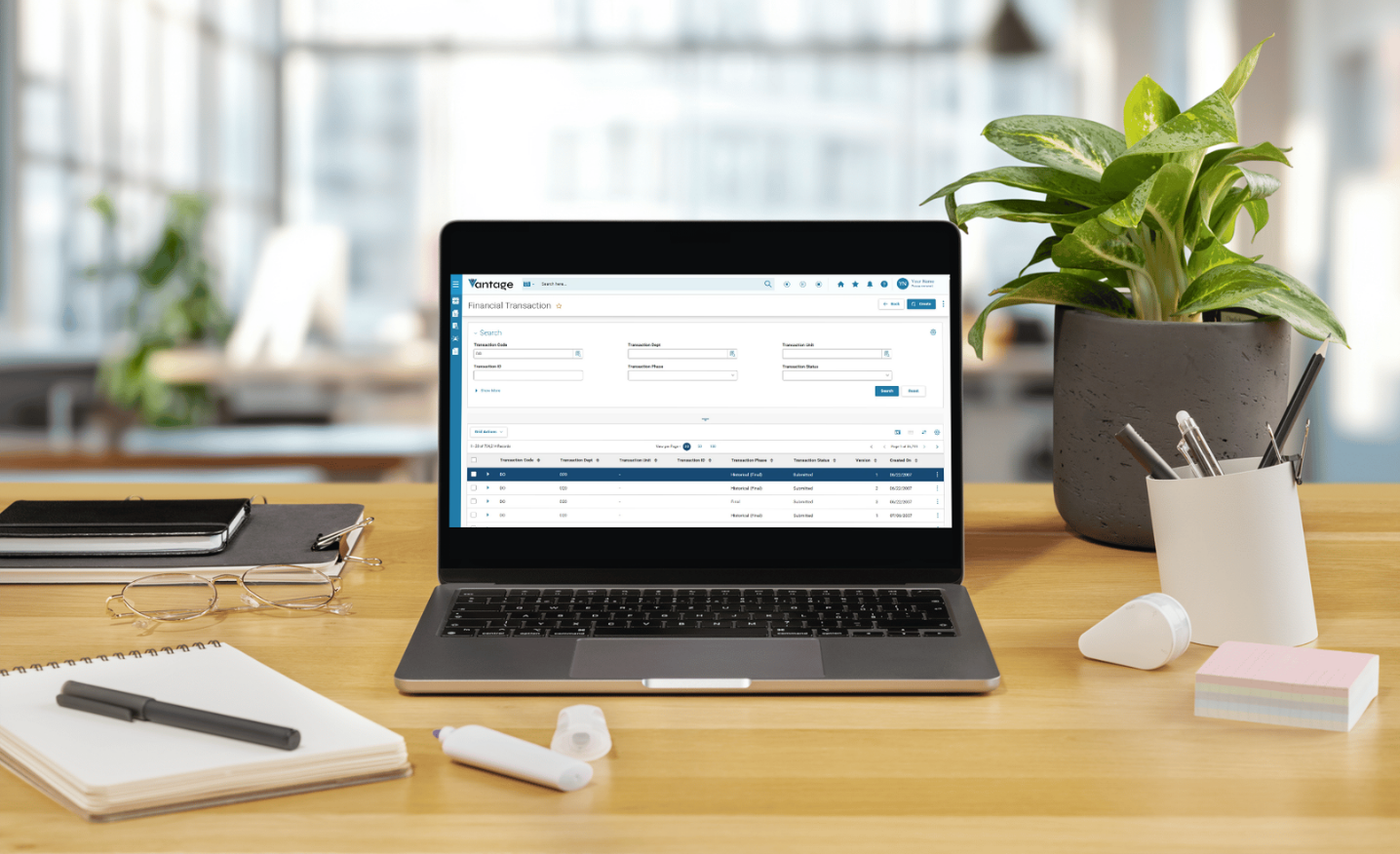 Vantage Financial Procurement training