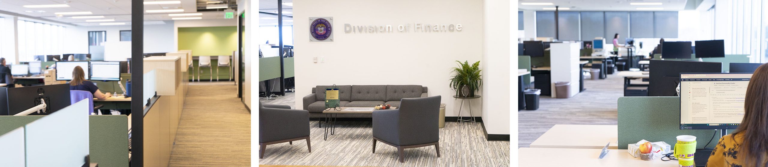 Division of Finance offices